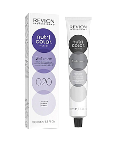 Revlon Professional Nutri Color Filters - Прямой краситель без аммиака, оттенок 020 Лаванда, 100 мл